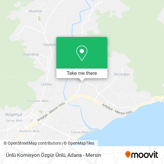 Ünlü Komisyon Özgür Ünlü map