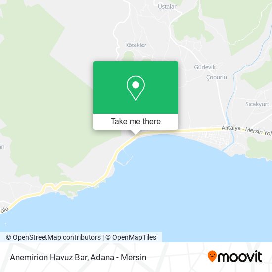 Anemirion Havuz Bar map