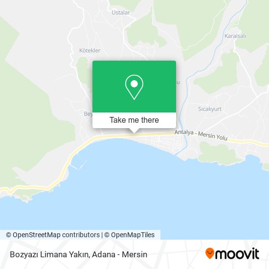 Bozyazı Limana Yakın map