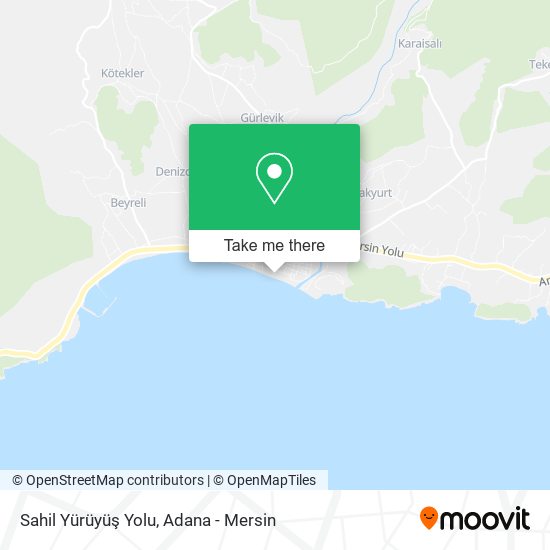 Sahil Yürüyüş Yolu map
