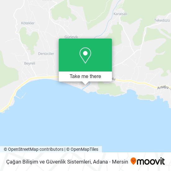 Çağan Bilişim ve Güvenlik Sistemleri map
