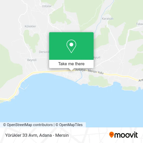 Yörükler 33 Avm map