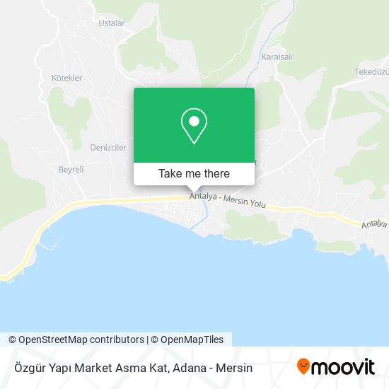 Özgür Yapı Market Asma Kat map