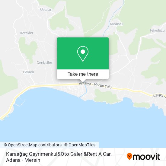 Karaağaç Gayrimenkul&Oto Galeri&Rent A Car map