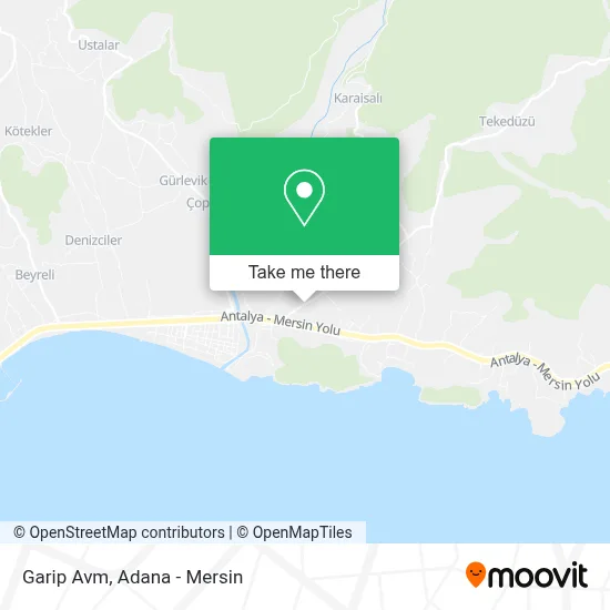 Garip Avm map