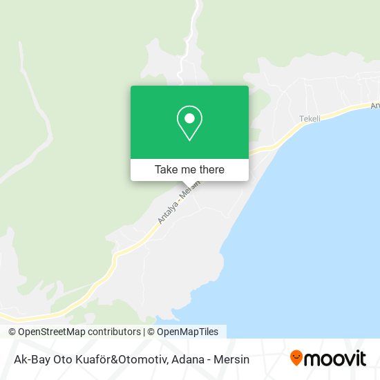 Ak-Bay Oto Kuaför&Otomotiv map