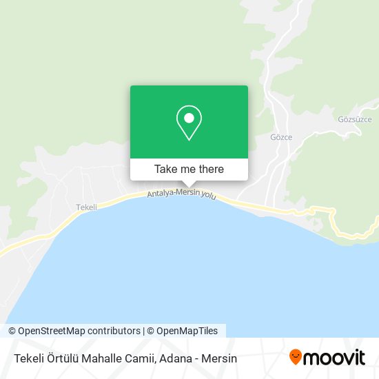Tekeli Örtülü Mahalle Camii map