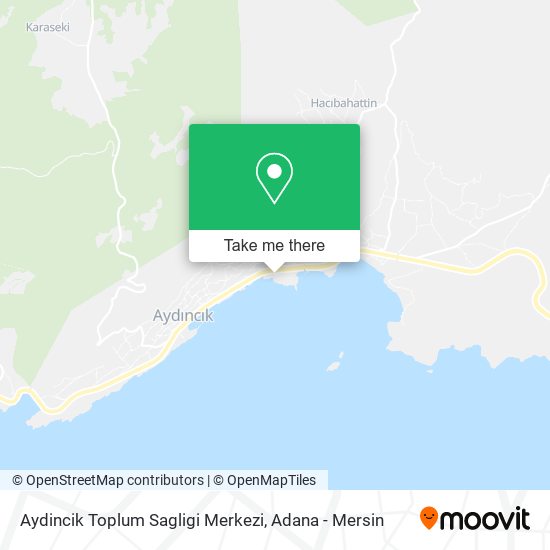 Aydincik Toplum Sagligi Merkezi map