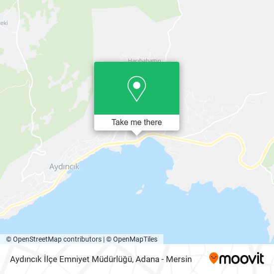 Aydıncık İlçe Emniyet Müdürlüğü map