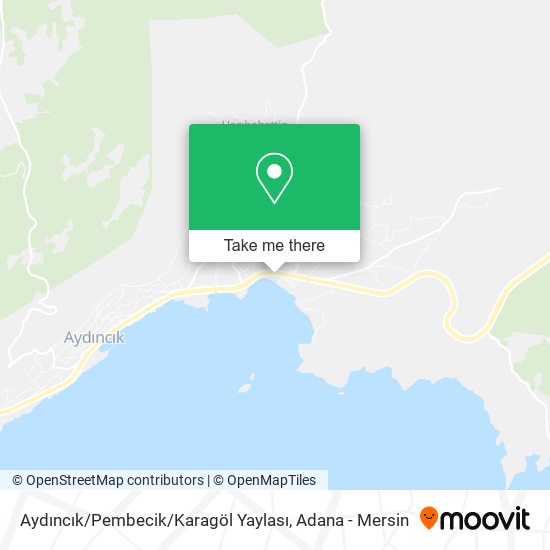 Aydıncık / Pembecik / Karagöl Yaylası map