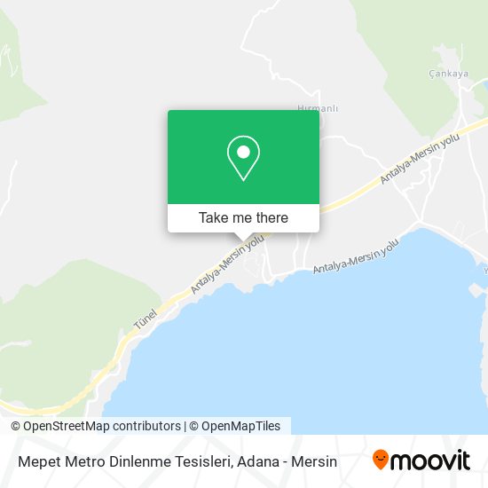 Mepet Metro Dinlenme Tesisleri map