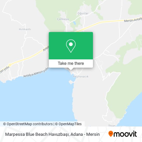 Marpessa Blue Beach Havuzbaşı map