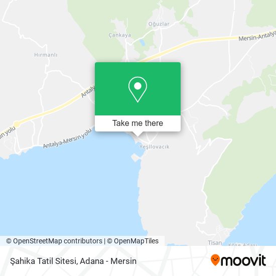 Şahika Tatil Sitesi map