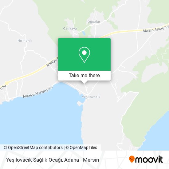 Yeşilovacık Sağlık Ocağı map