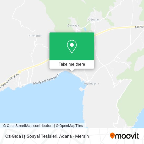 Öz-Gıda İş Sosyal Tesisleri map