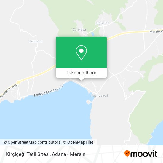 Kirçiçeğı Tatil Sitesi map