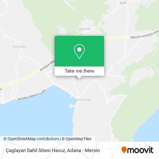 Çaglayan Sahil Sitesi Havuz map
