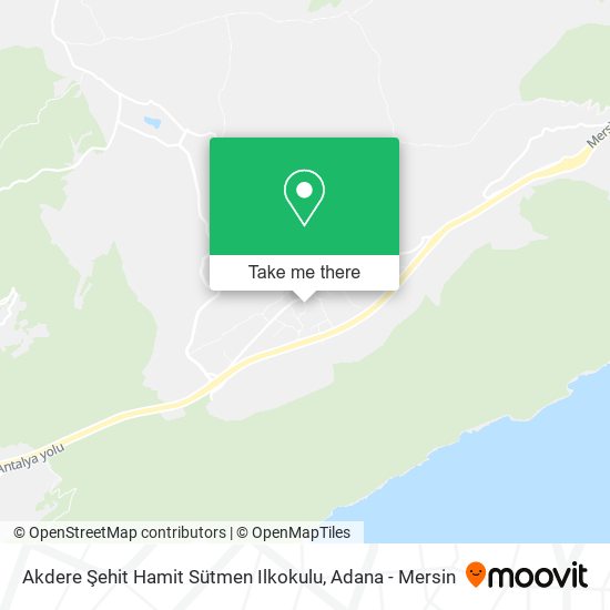 Akdere Şehit Hamit Sütmen Ilkokulu map