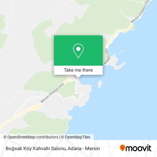 Boğsak Köy Kahvaltı Salonu map