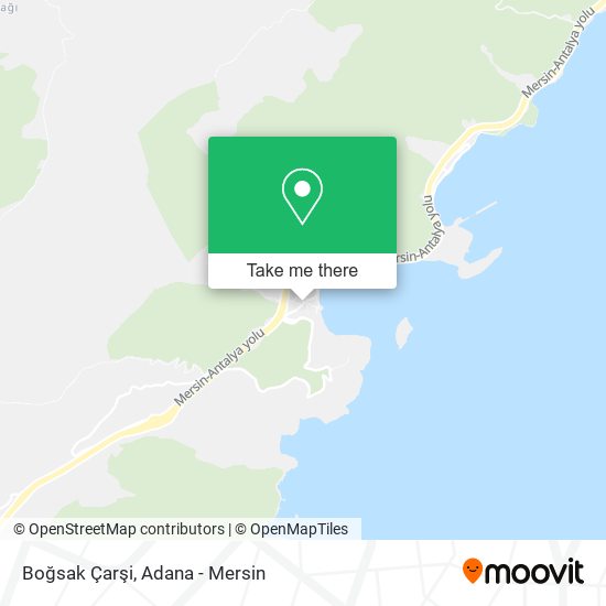 Boğsak Çarşi map