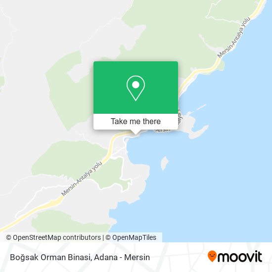 Boğsak Orman Binasi map