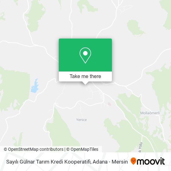 Sayılı Gülnar Tarım Kredi Kooperatifi map
