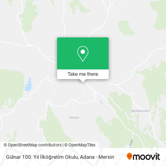 Gülnar 100. Yıl İlköğretim Okulu map