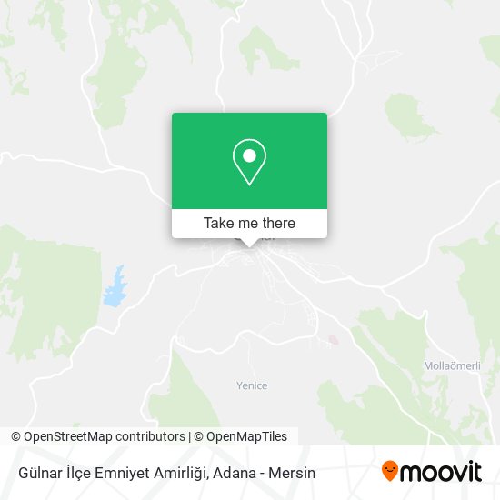 Gülnar İlçe Emniyet Amirliği map