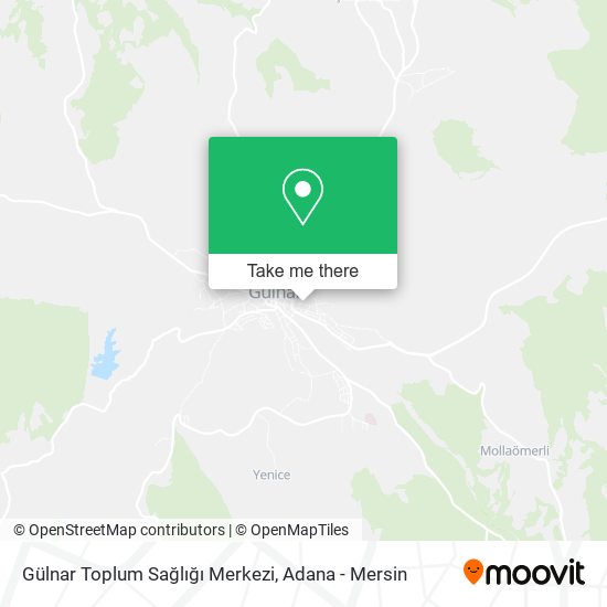 Gülnar Toplum Sağlığı Merkezi map