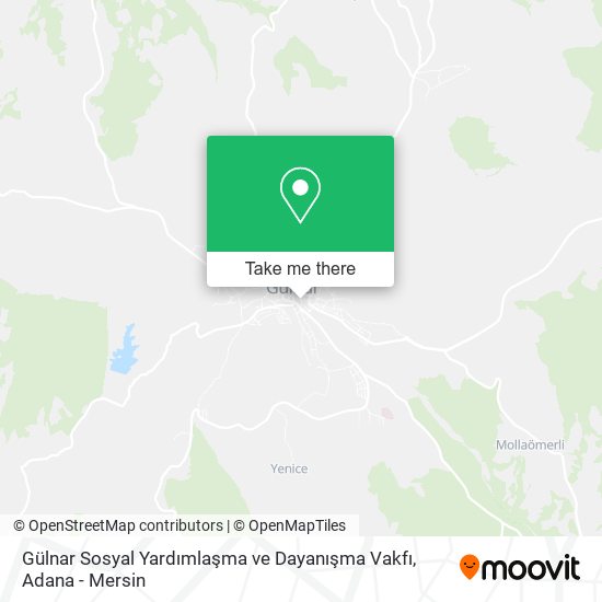 Gülnar Sosyal Yardımlaşma ve Dayanışma Vakfı map