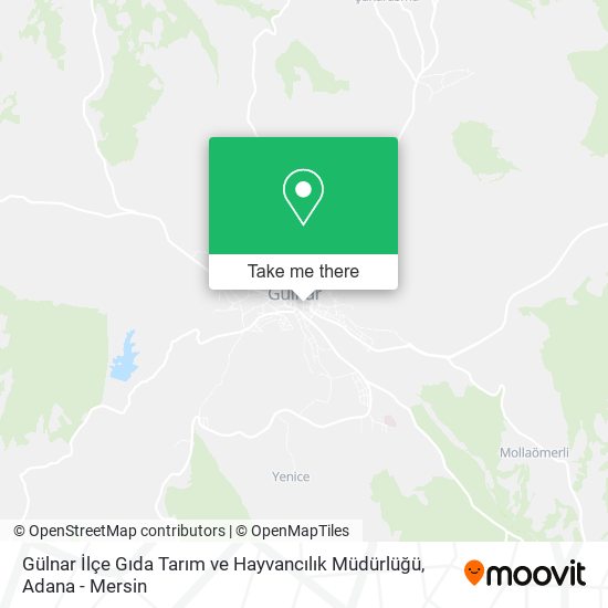 Gülnar İlçe Gıda Tarım ve Hayvancılık Müdürlüğü map