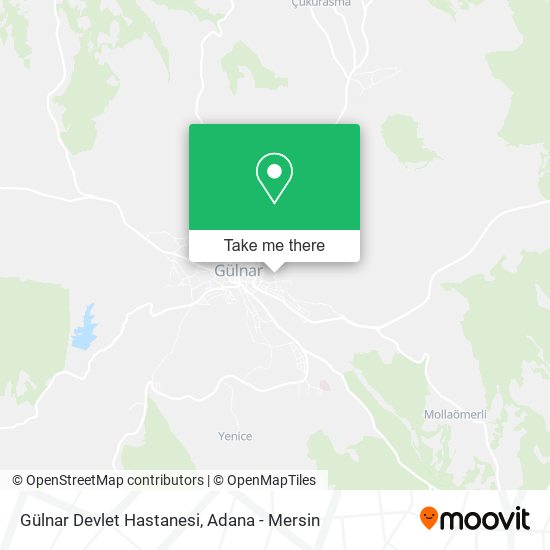 Gülnar Devlet Hastanesi map