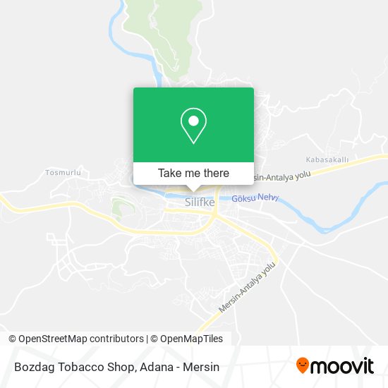 Bozdag Tobacco Shop map