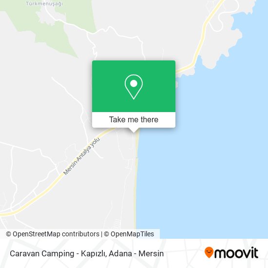 Caravan Camping - Kapızlı map