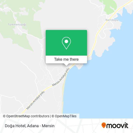 Doğa Hotel map