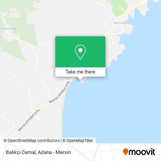 Balıkçı Cemal map