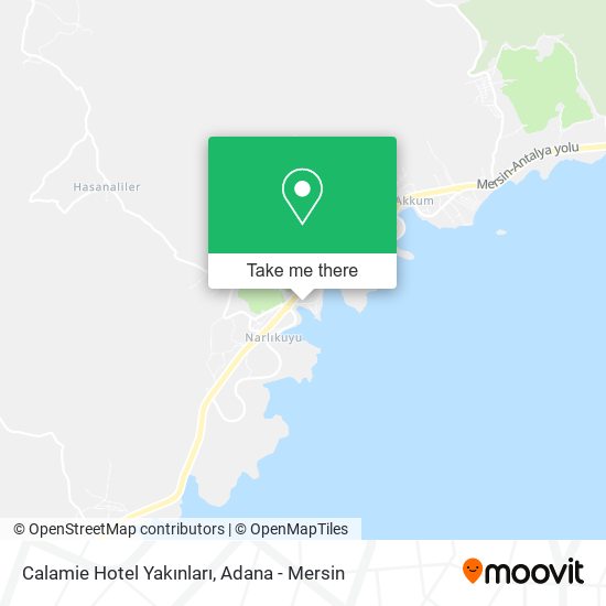 Calamie Hotel Yakınları map