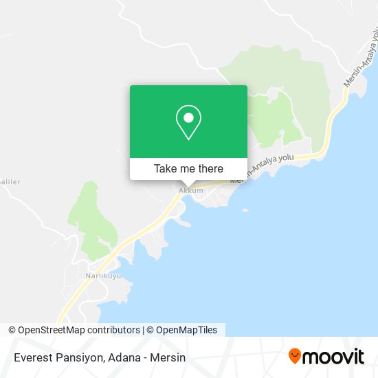 Everest Pansiyon map