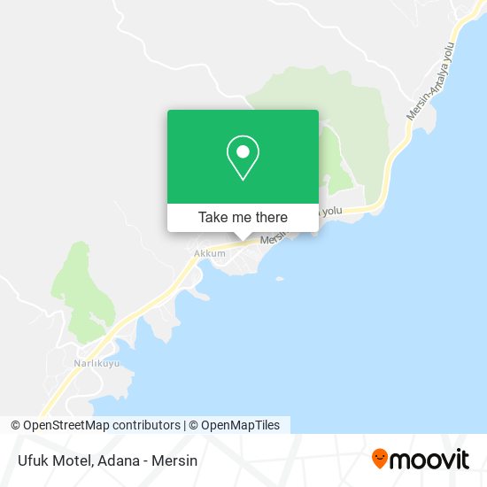 Ufuk Motel map