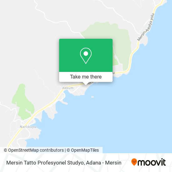 Mersin Tatto Profesyonel Studyo map