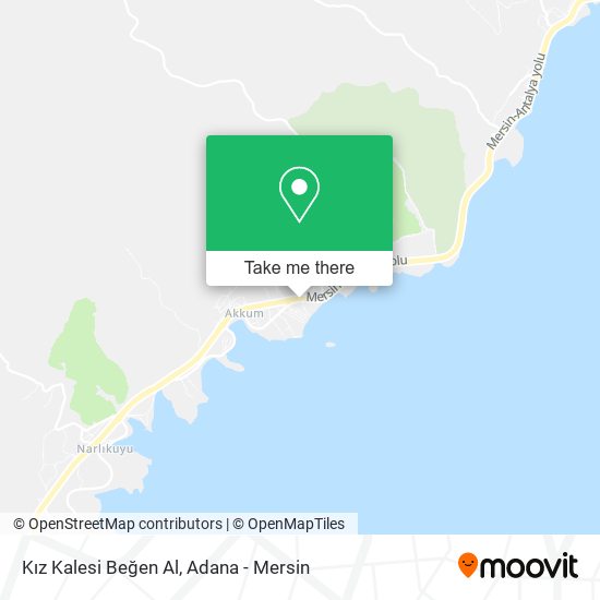 Kız Kalesi Beğen Al map