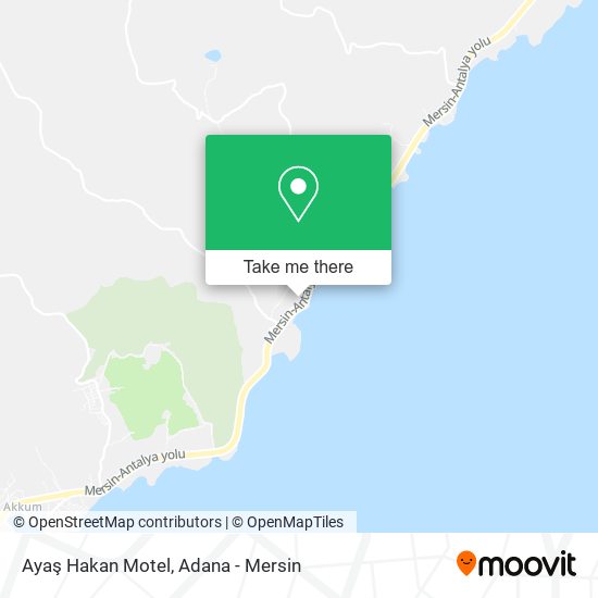 Ayaş Hakan Motel map