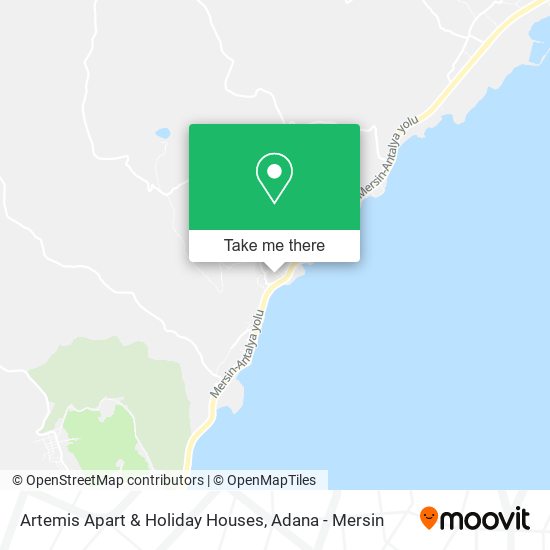 Artemis Apart & Holiday Houses map