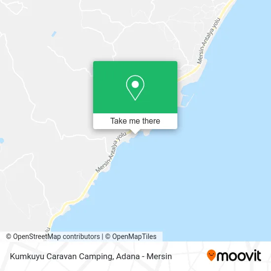 Kumkuyu Caravan Camping map