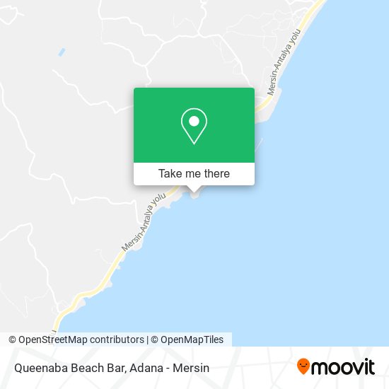 Queenaba Beach Bar map