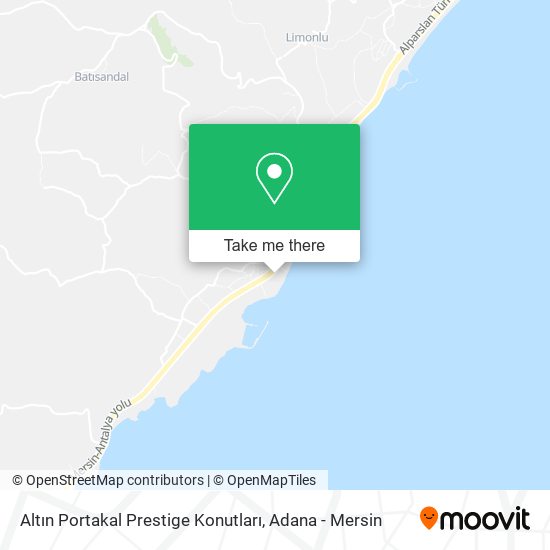 Altın Portakal Prestige Konutları map