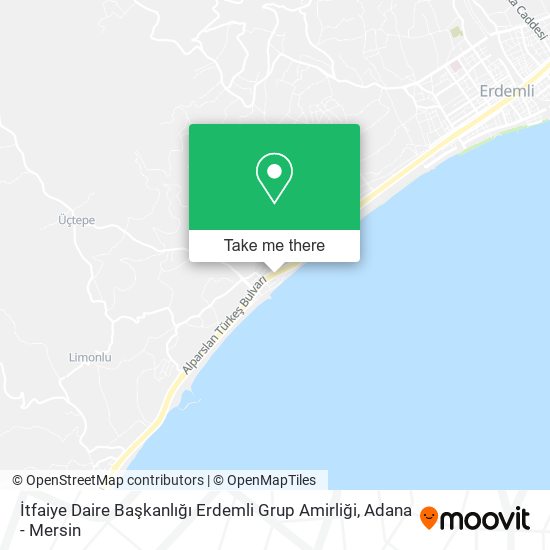 İtfaiye Daire Başkanlığı Erdemli Grup Amirliği map