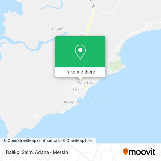 Balıkçı Saim map