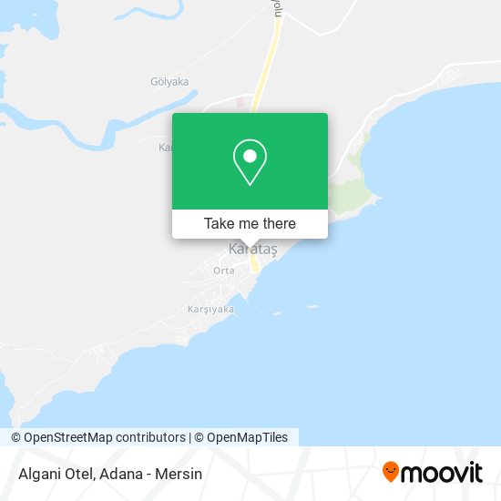 Algani Otel map