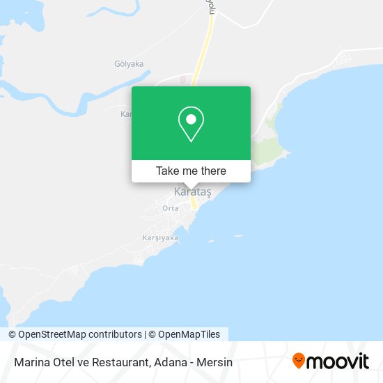 Marina Otel ve Restaurant map